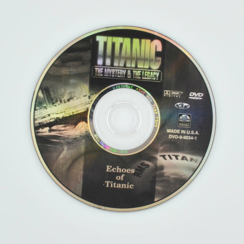 Titanic: The Mystery  the Legacy - Echoes of Titanic (DVD, 1998) - DISC ONLY