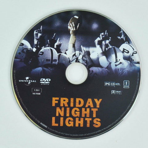 Friday Night Lights (DVD, 2005, Full Frame) Billy Bob Thornton - DISC ONLY