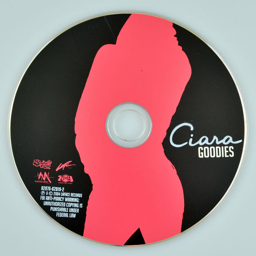 Goodies by Ciara (CD, Sep-2004, LaFace) DISC ONLY