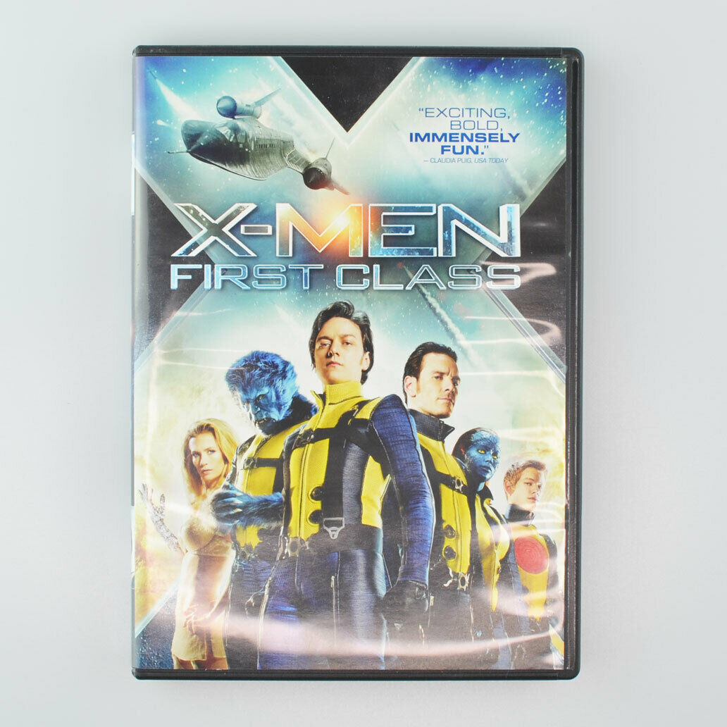 X-Men: First Class (DVD, 2011) James Mcavoy, Michael Fassbender, Kevin Bacon