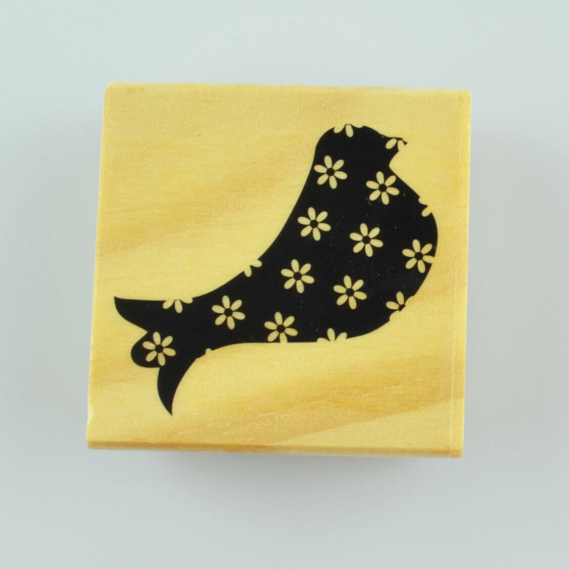Dove Bird Stamp - Wood Mounted Rubber Ink Stamp