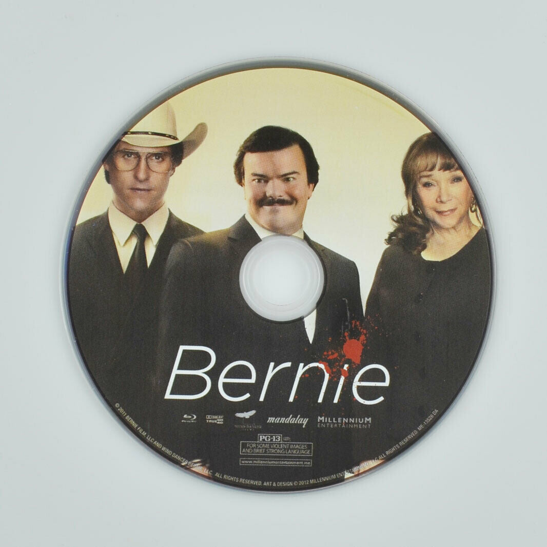 Bernie (Blu-ray Disc, 2012) Jack Black, Shirley Maclaine - DISC ONLY