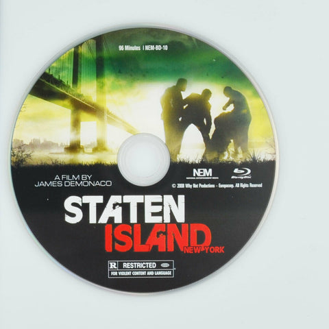 Staten Island (Blu-ray Disc, 2009) Ethan Hawke, Vincent D'Onofrio - DISC ONLY