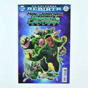 Hal Jordan and the GREEN LANTERN Corps #2 - DC Universe Rebirth 2016 - VF+