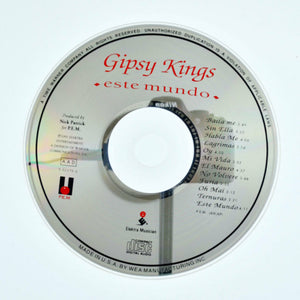 Este Mundo by Gipsy Kings (CD, Jul-1991, Elektra (Label)) DISC ONLY
