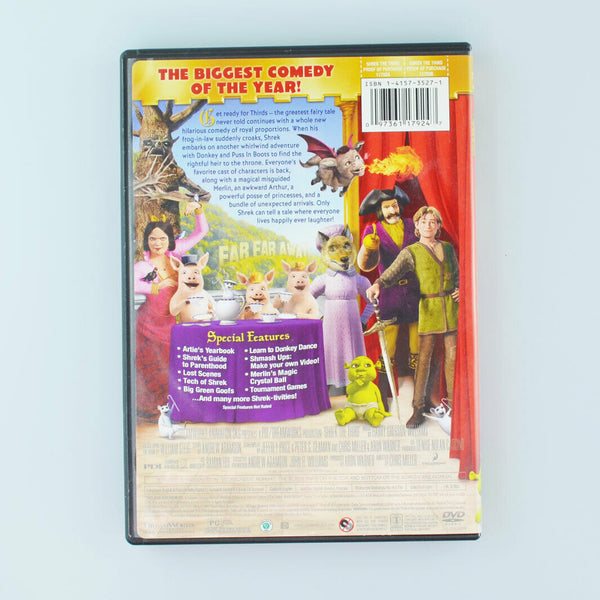 Shrek the Third (DVD, 2007, Widescreen Version)