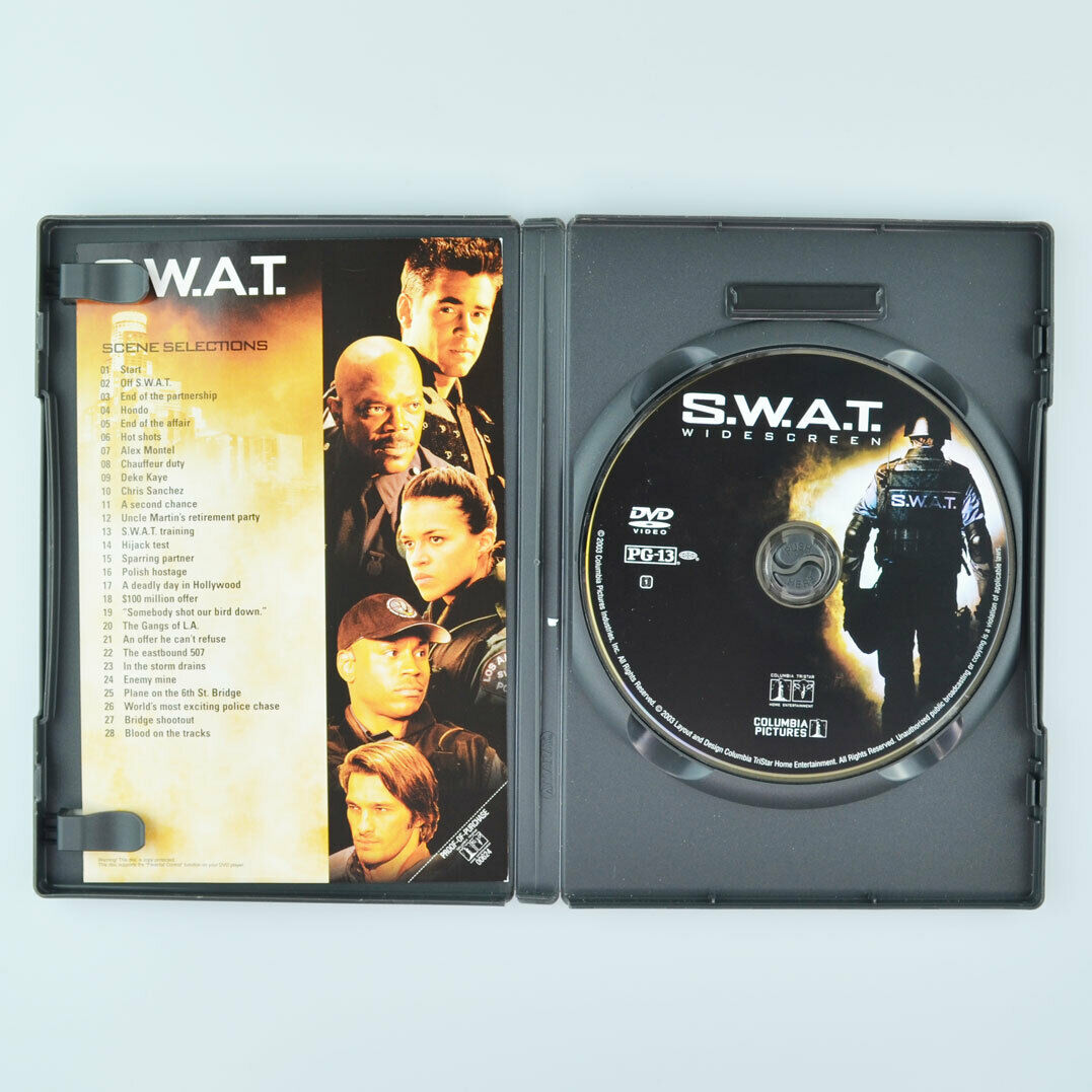 S.W.A.T. (DVD, 2003, Widescreen Special Edition) Samuel L. Jackson
