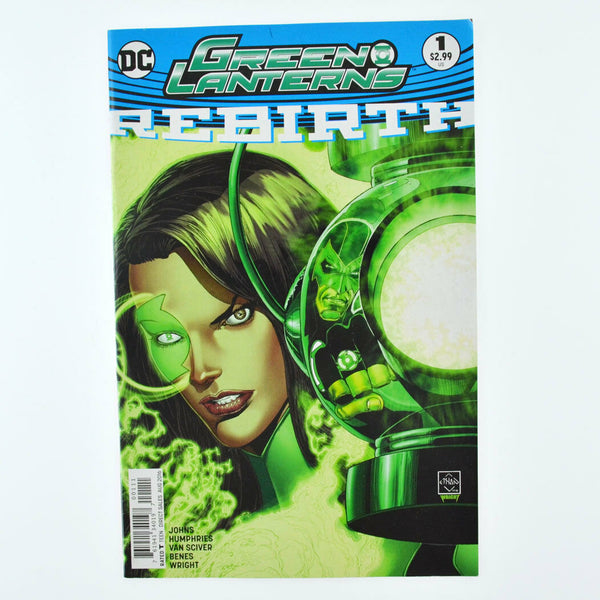 GREEN LANTERN #1 - DC Universe Rebirth 2016 - VF+ - Variant 1st Printing