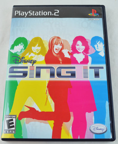Disney Sing It - Playstation 2 - PS2 Video Game
