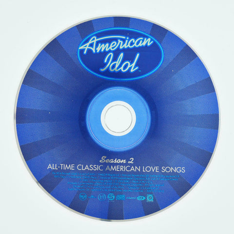 American Idol Season 2: All-Time Classic American Love Songs DISC ONLY