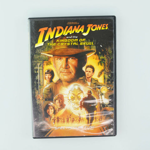 Indiana Jones and the Kingdom of the Crystal Skull (DVD, 2008) Harrison Ford