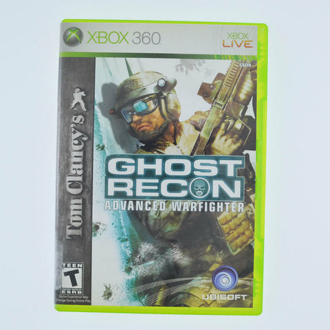 Tom Clancy's Ghost Recon: Advanced Warfighter (Microsoft Xbox 360, 2006)