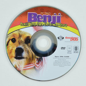 Benjis Very Own Christmas Story (DVD, 2004, Full Screen) Benji - DISC ONLY