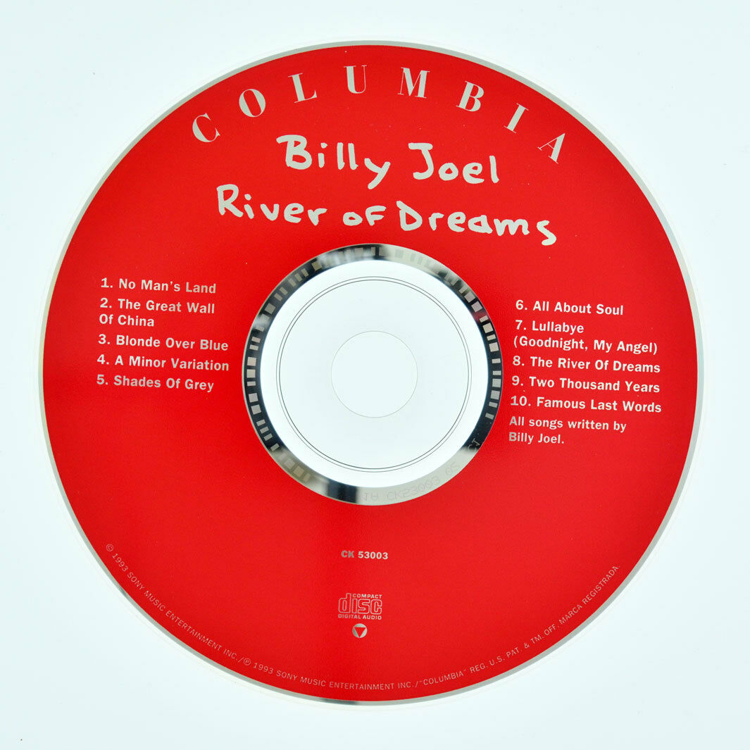 River of Dreams by Billy Joel (CD, Dec-2004, Sony Music Distribution) DISC ONLY