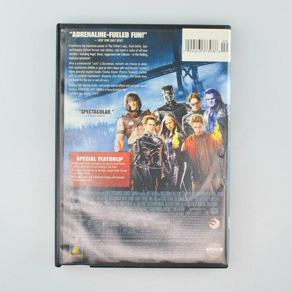 X-Men: The Last Stand (DVD, 2009, Widescreen) Hugh Jackman, Patrick Stewart