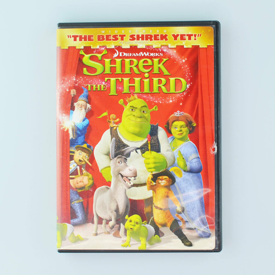 Shrek the Third (DVD, 2007, Widescreen Version)