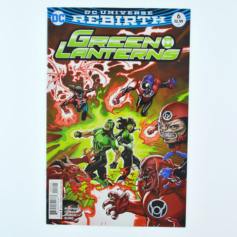 GREEN LANTERN #6 - DC Universe Rebirth 2016 - VF+