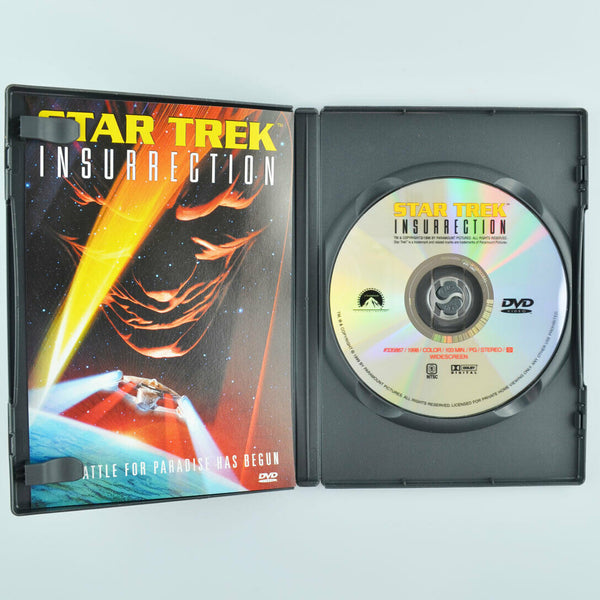 Star Trek: Insurrection (DVD, 1999, Widescreen) Patrick Stewart