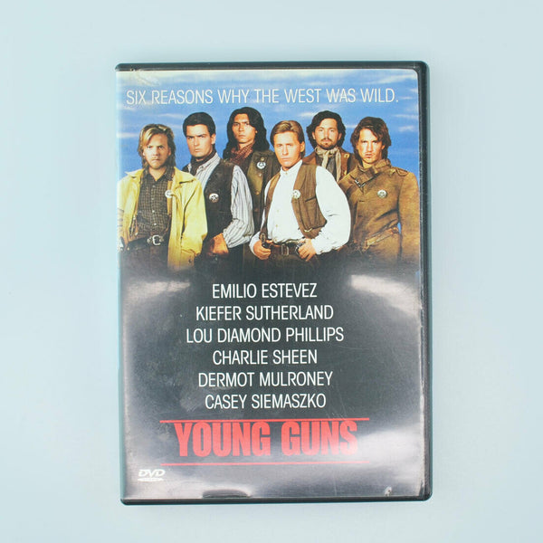 Young Guns (DVD, 2001) Emilio Estevez, Kiefer Sutherland, Charlie Sheen