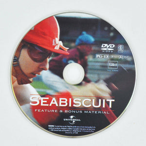Seabiscuit (DVD, 2003, Full Screen) Tobey Maguire, Jeff Bridges - DISC ONLY