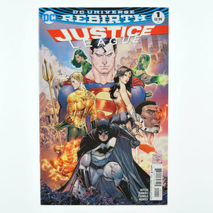 JUSTICE LEAGUE #1 - DC Universe Rebirth Comics 2016 - VF+