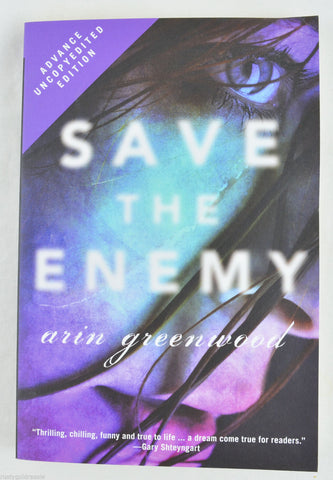 Save the Enemy by Arin Greenwood (2013, Hardcover)