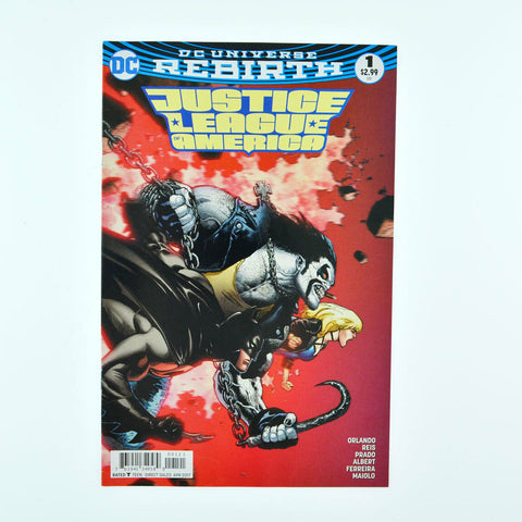 Justice League Of America #1 DC Universe Rebirth Comics 2017 - VF+