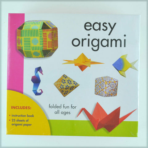 Easy Origami Kit - Book by Debora Argueta - Sterling Publishing