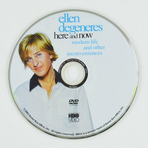 Ellen DeGeneres: Here and Now (DVD, 2003) Ellen Degeneres - DISC ONLY