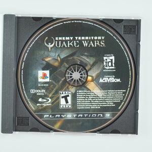 Enemy Territory: Quake Wars (Sony PlayStation 3, 2008) - DISC ONLY