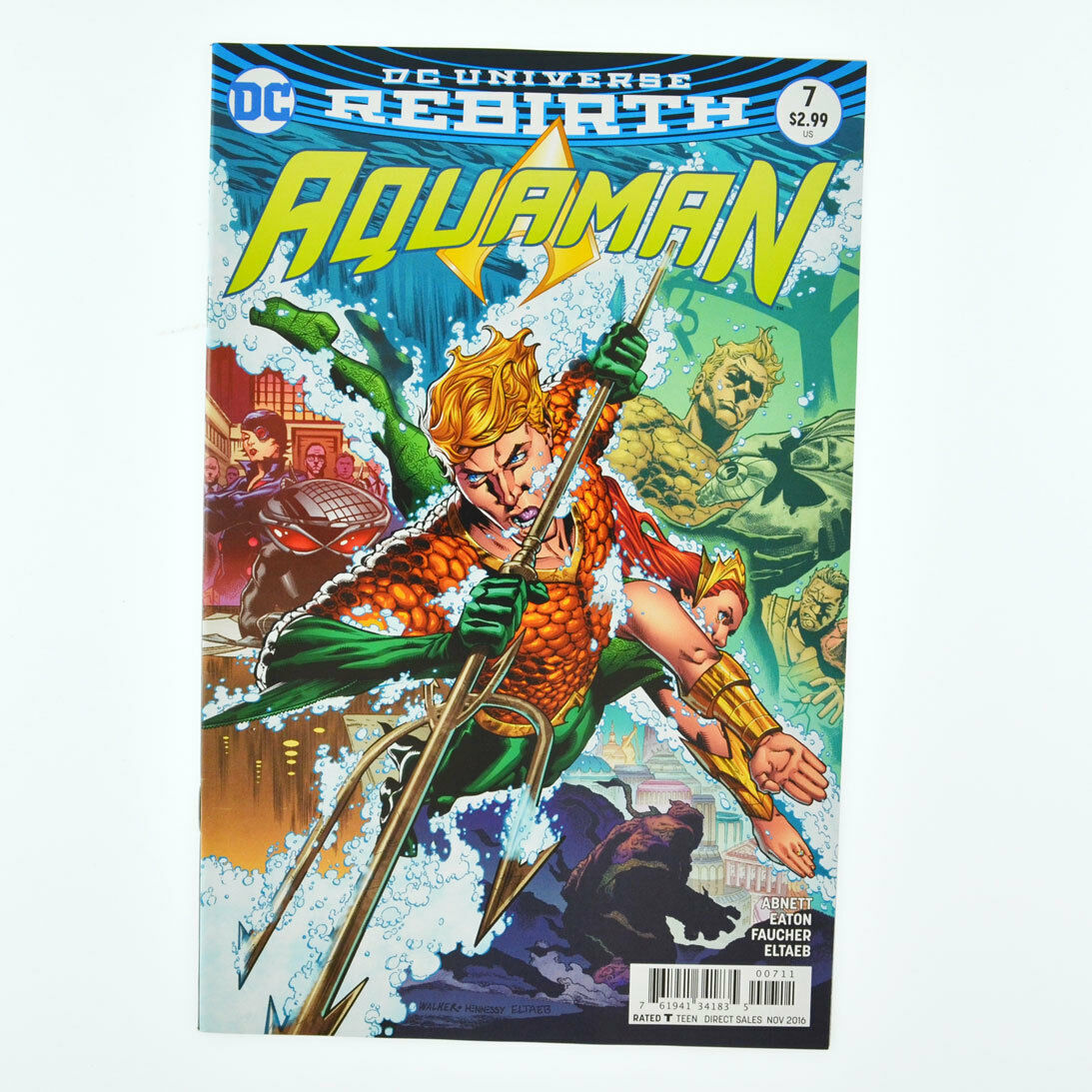 AQUAMAN #7 - DC Universe Rebirth Comics 2016 - VF+
