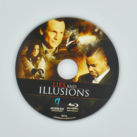 Lies and Illusions (Blu-ray, 2009) Christian Slater, Cuba Gooding Jr - DISC ONLY
