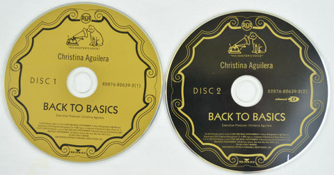 Back to Basics by Christina Aguilera (CD, Aug-2006, 2 Discs, RCA) DISCS ONLY