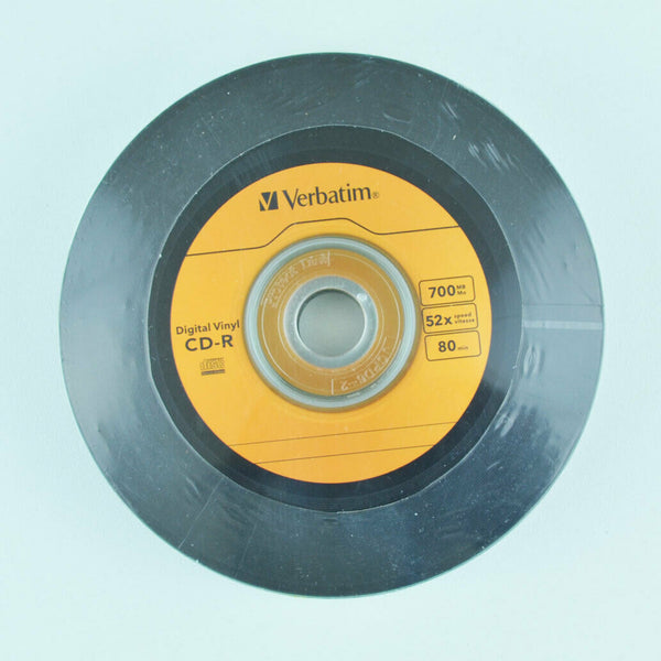 10 Pack - Verbatim CD-R Digital Vinyl 80min 52X 700 MB MultiColor Recordable