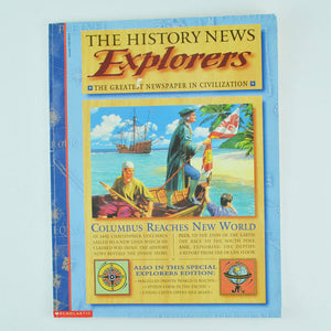 History News: Explorers by Michael Johnstone (1997, Paperback)