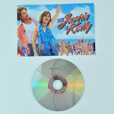 From Justin to Kelly (DVD, 2003) Justin Guarini, Kelly Clarkson - DISC ONLY