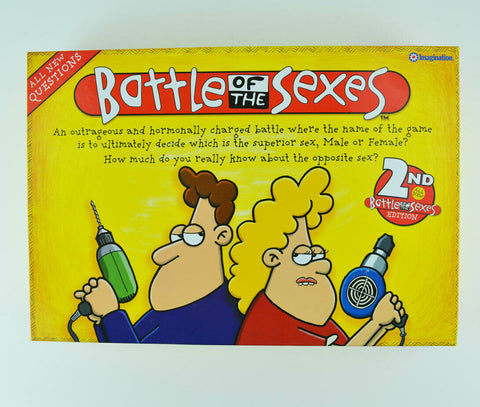 Battle of the Sexes 2nd Edition Board Card Game