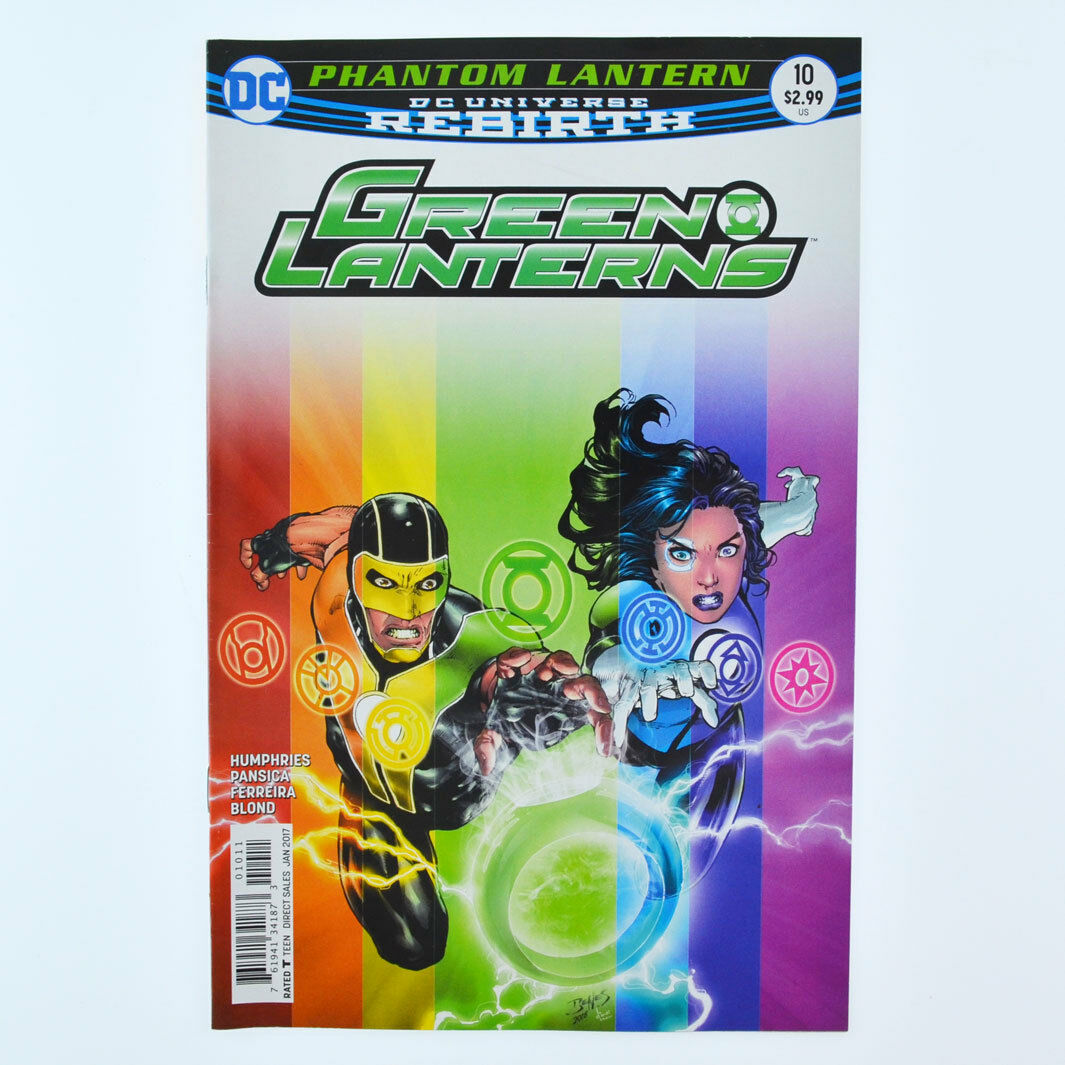 GREEN LANTERN #10 - DC Universe Rebirth 2017 - Phantom Lantern - VF+