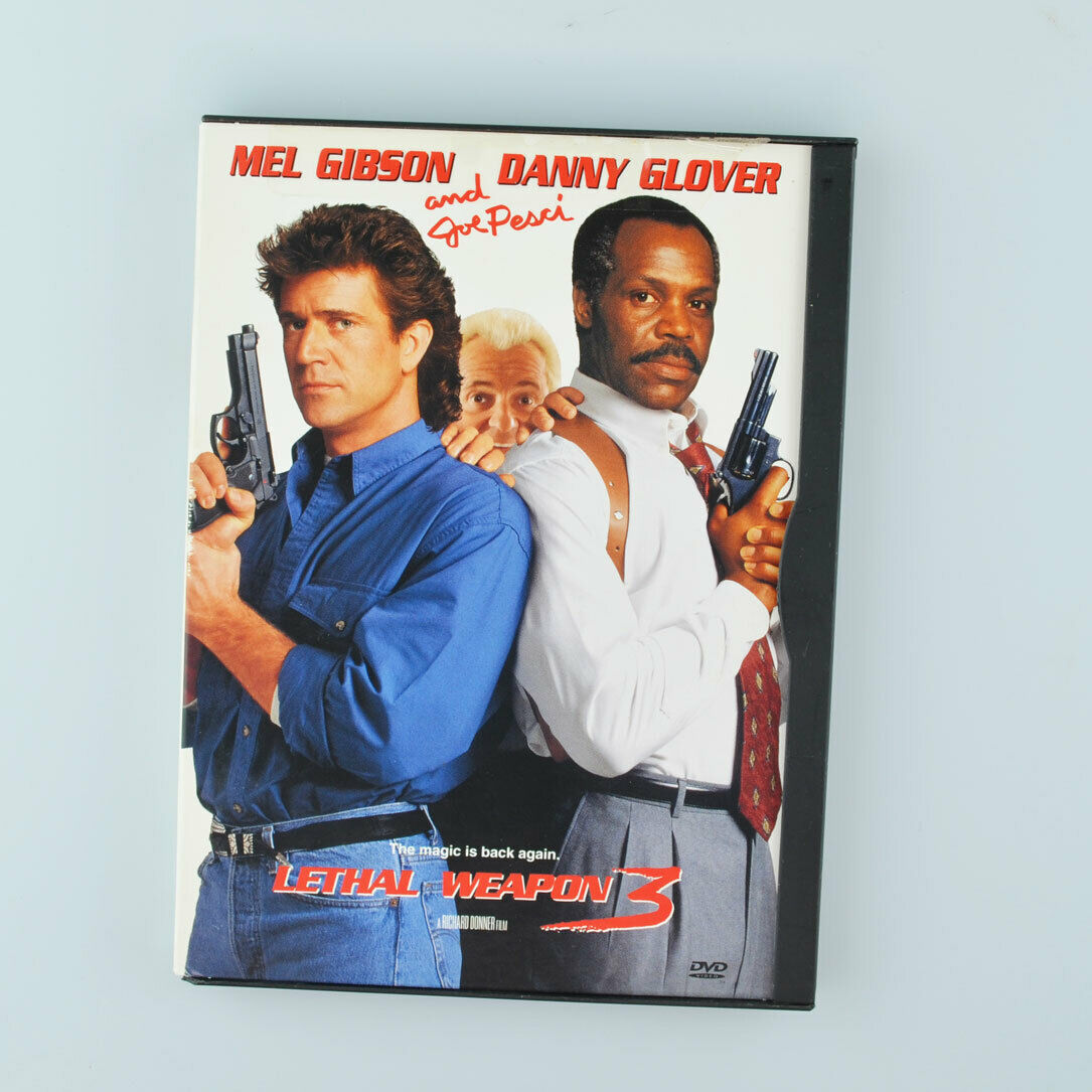 Lethal Weapon 3 (DVD, 1997) Mel Gibson, Danny Glover, Joe Pesci, Rene Russo