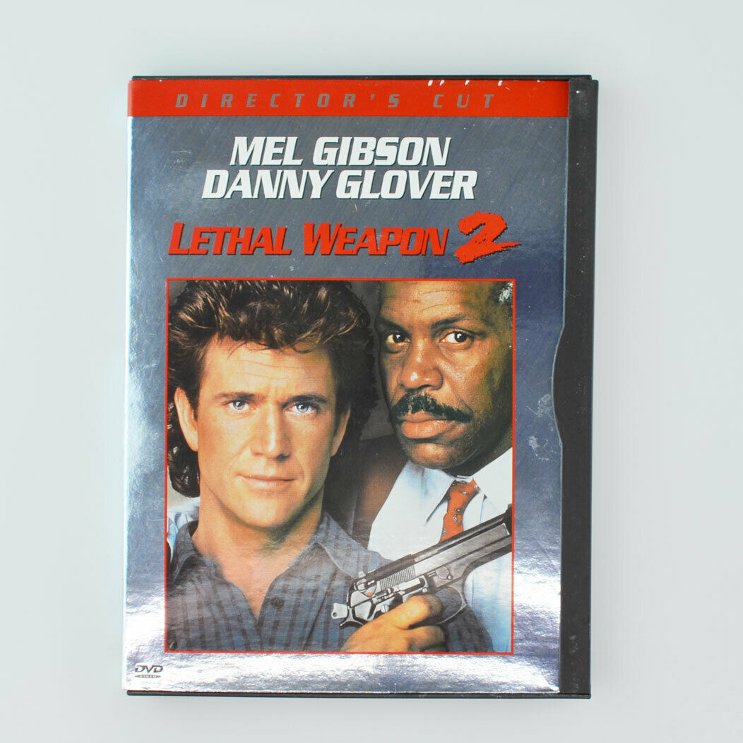 Lethal Weapon 2 (DVD, 2000, Directors Cut) Mel Gibson, Danny Glover, Joe Pesci
