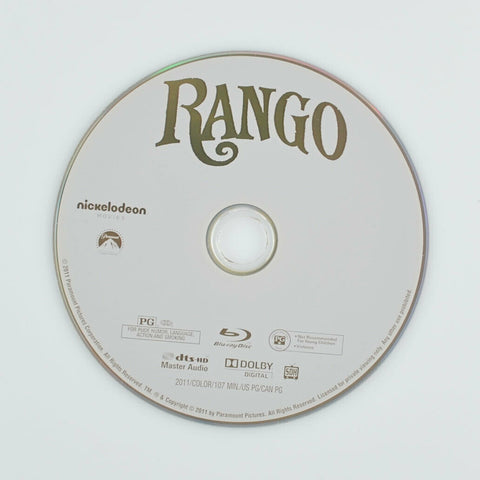 Rango (Blu-ray Disc, 2011) - DISC ONLY