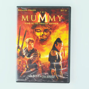 The Mummy: Tomb of the Dragon Emperor (DVD, 2008) Brendan Fraser, Jet Li