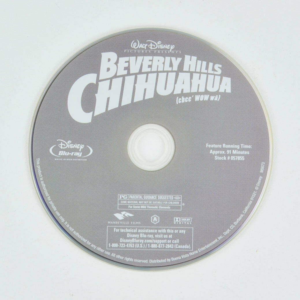Beverly Hills Chihuahua (Blu-ray Disc, 2009) Piper Perabo - DISC ONLY