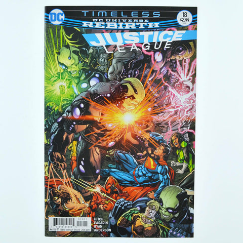 JUSTICE LEAGUE #18 - DC Universe Rebirth Comics 2017 - VF+
