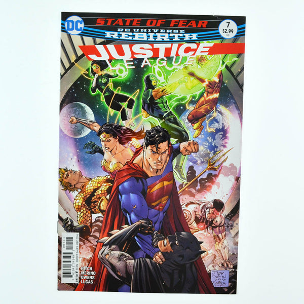 JUSTICE LEAGUE #7 - DC Universe Rebirth Comics 2016 - VF+