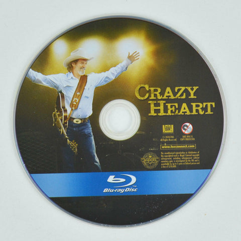 Crazy Heart (Blu-ray Disc, 2010) Jeff Bridges, Robert Duvall - DISC ONLY