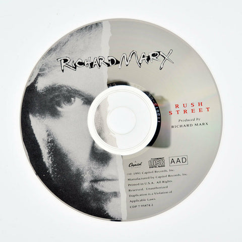Rush Street by Richard Marx (CD, Jun-1992, Capitol) DISC ONLY