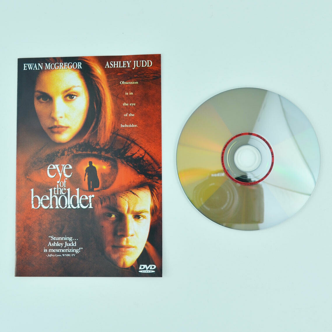 Eye of the Beholder (DVD, 2000) Ashley Judd, Ewan Mcgregor Slipcover & DISC ONLY