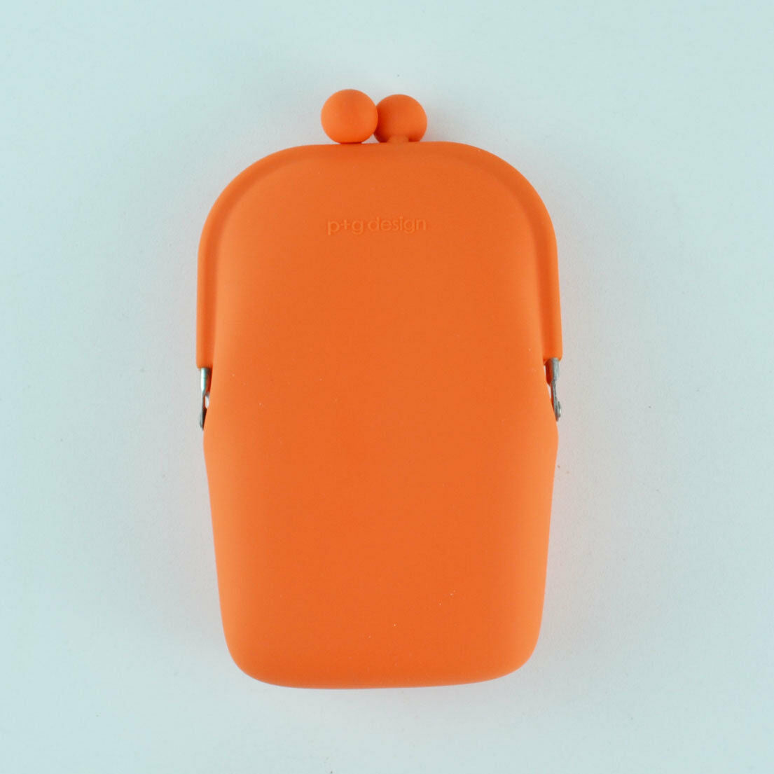 Silicone Purse - Wallet - Cell Phone Holder - POCH II P+G Designs - Orange