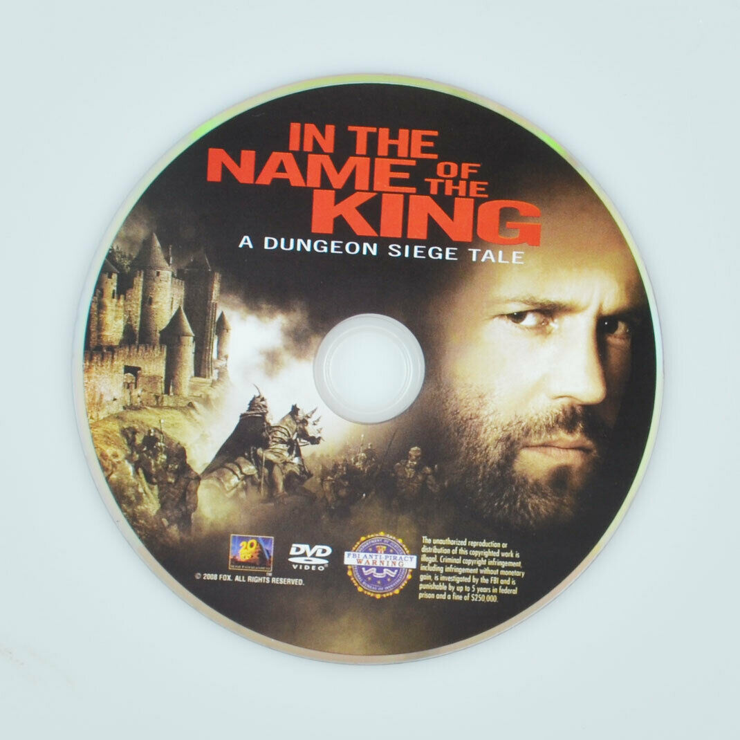 In the Name of the King: A Dungeon Siege Tale (DVD, 2008) DISC ONLY